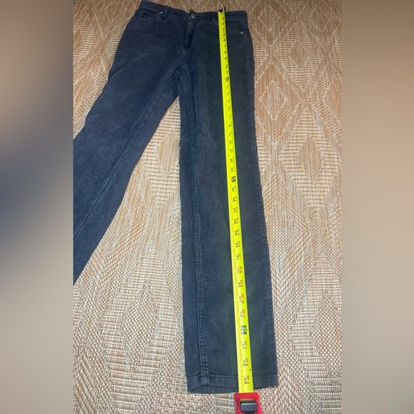 Urban Outfitters BDG Black Corduroy High Rise Mom Jeans/Pants,Straight Leg,26 - Picture 6 of 9